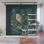 Barn Owl Forest Wall Mural Gallery Image 1