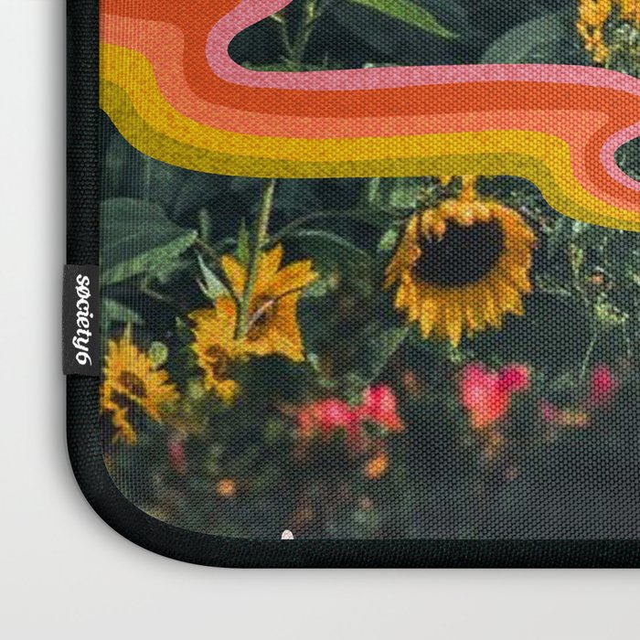Autumn Sunflower Collage Laptop Sleeve Gallery Image 3