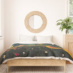Autumn Sunflower Collage Duvet Cover Gallery Image 3