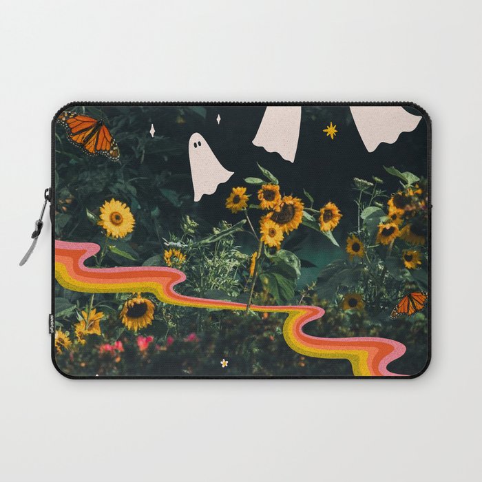 Autumn Sunflower Collage Laptop Sleeve Gallery Image 1