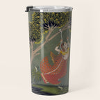 Antique Indian Painted Illustration The Swing Travel Mug Gallery Image 3