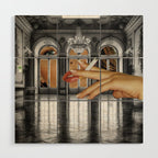 schoene aussichten Â· rauchen in innenraÌumen Wood Wall Art Gallery Image 1