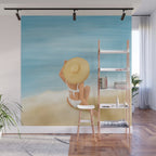 Beach Morning Wall Mural Gallery Image 1
