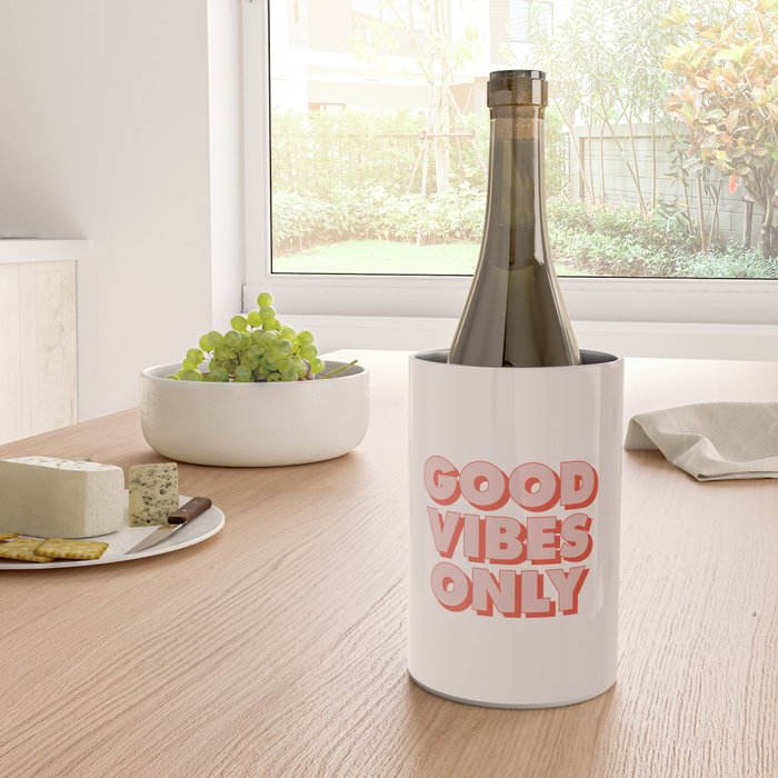 Good Vibes Only Wine Chiller Gallery Image 4