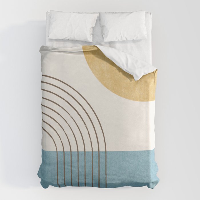Sunny ocean Duvet Cover Gallery Image 1