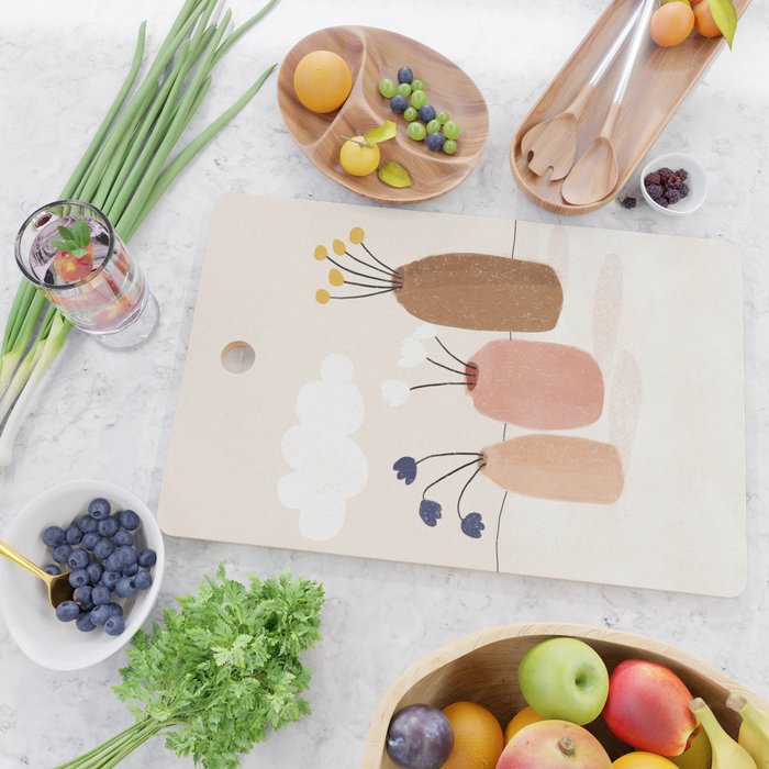 Cloudy Still Life No.2  Cutting Board Gallery Image 2