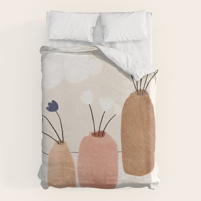 Cloudy Still Life No.2  Duvet Cover Gallery Image 1