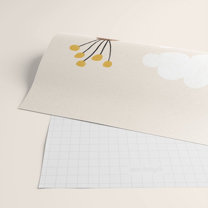 Cloudy Still Life No.2  Wrapping Paper Gallery Image 2