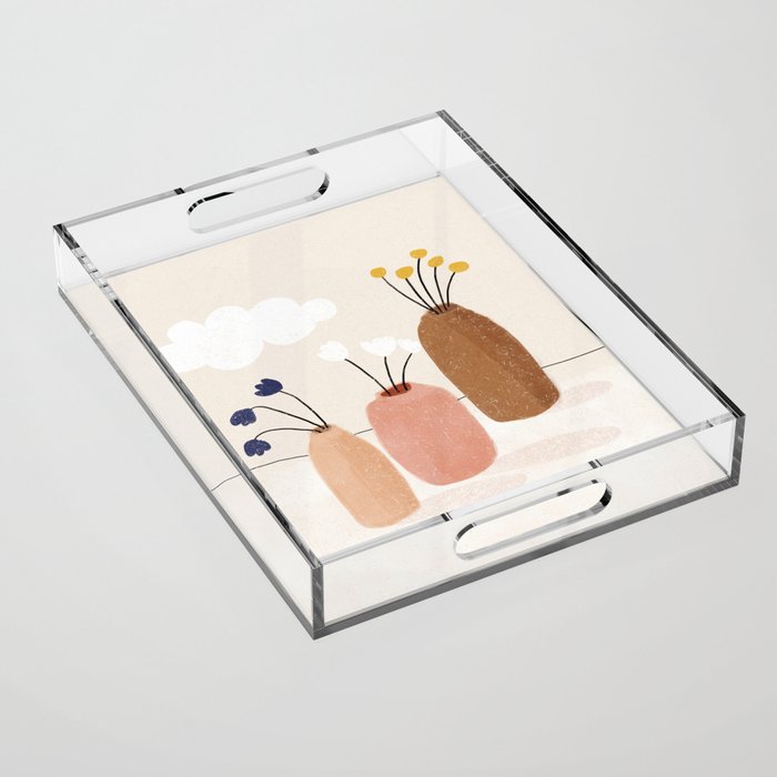 Cloudy Still Life No.2  Acrylic Tray Gallery Image 1