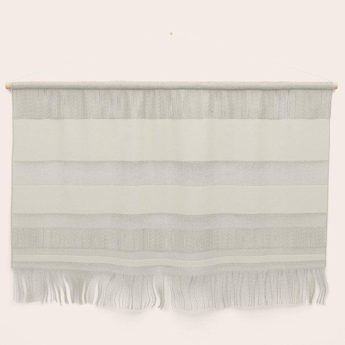 Neutral Cream Beige Solid Wall Hanging Gallery Image 1