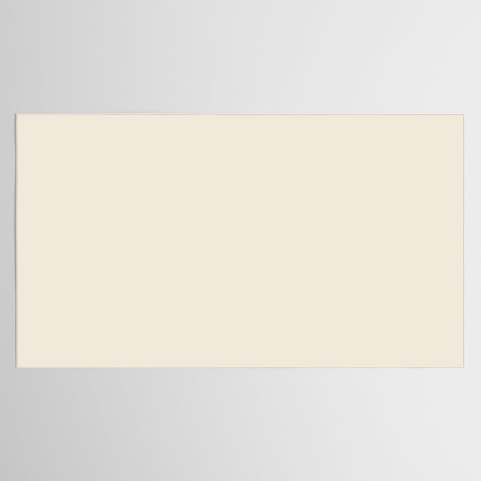 Neutral Cream Beige Solid Tablecloth Gallery Image 2