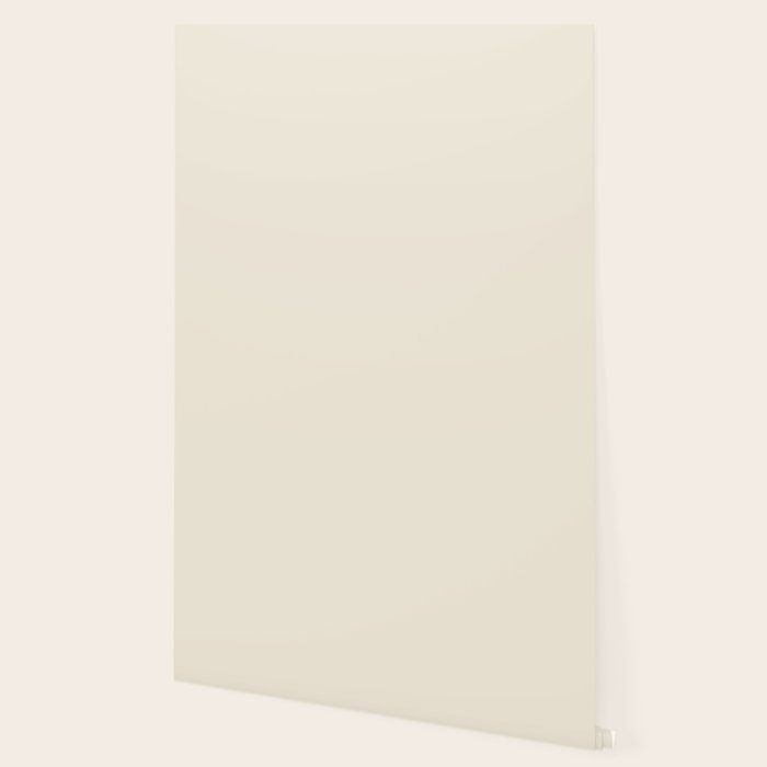 Neutral Cream Beige Solid Wallpaper Gallery Image 2