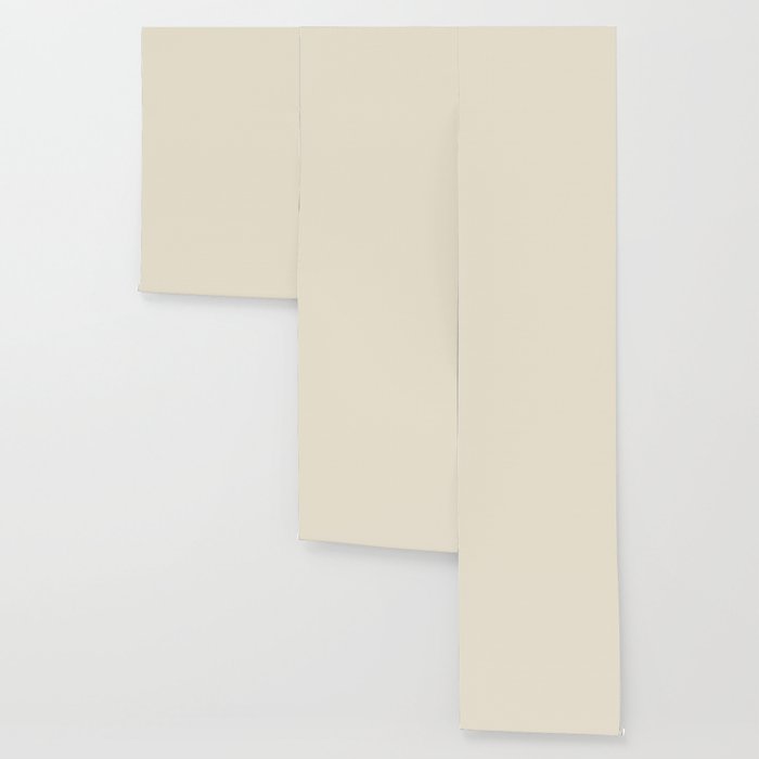 Neutral Cream Beige Solid Wallpaper Gallery Image 3