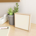 Neutral Cream Beige Solid Mini Art Print Gallery Image 2