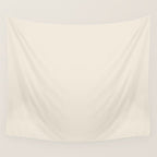Neutral Cream Beige Solid Wall Tapestry Gallery Image 4