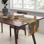 Wild Cheetah Pattern II - Autumn Table Runner Gallery Image 2