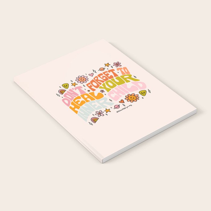 Don't Forget to Heal Your Inner Child Notebook Gallery Image 1