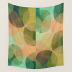 Modern Abstract Art Print - Organic Abstract #10 Wall Tapestry Gallery Image 4