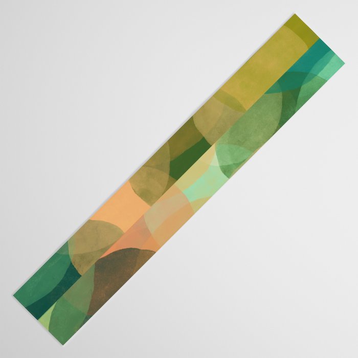 Modern Abstract Art Print - Organic Abstract #10 Table Runner Gallery Image 3