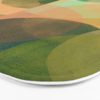 Modern Abstract Art Print - Organic Abstract #10 Bath Mat Gallery Image 3