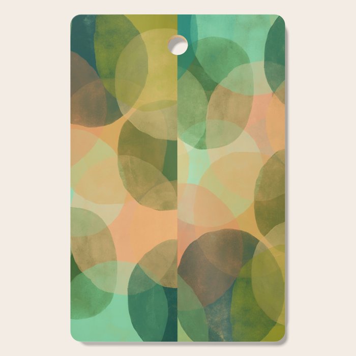 Modern Abstract Art Print - Organic Abstract #10 Cutting Board Gallery Image 1