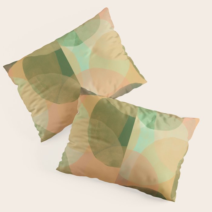 Modern Abstract Art Print - Organic Abstract #10 Pillow Sham Gallery Image 3