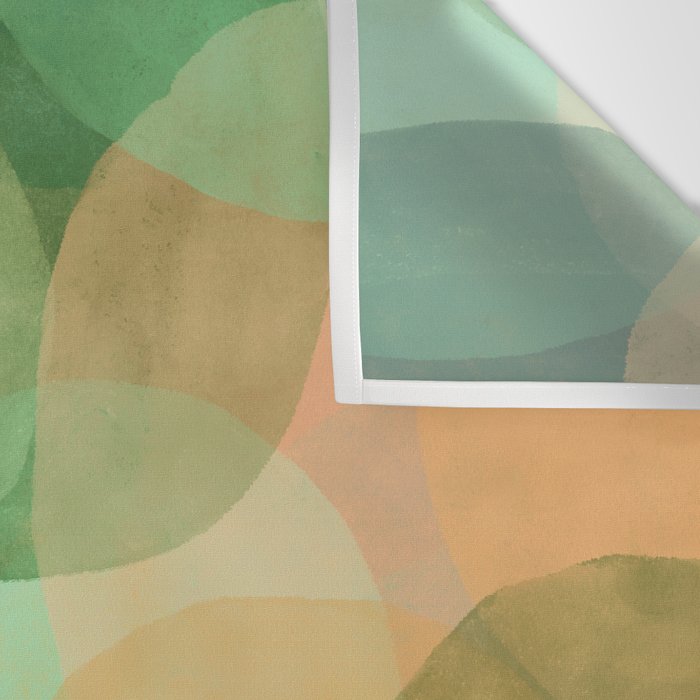 Modern Abstract Art Print - Organic Abstract #10 Wall Tapestry Gallery Image 3