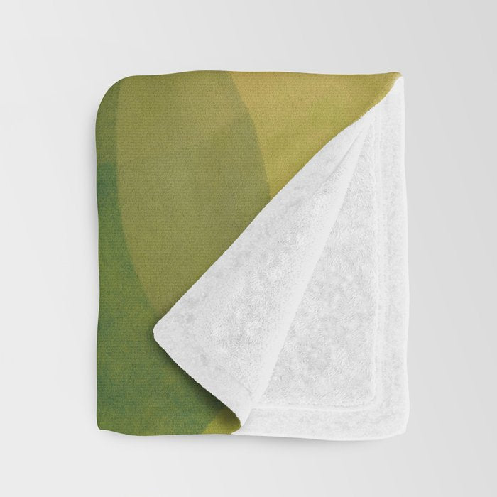 Modern Abstract Art Print - Organic Abstract #10 Throw Blanket Gallery Image 3