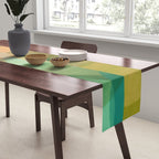 Modern Abstract Art Print - Organic Abstract #10 Table Runner Gallery Image 2