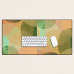 Modern Abstract Art Print - Organic Abstract #10 Desk Mat Gallery Image 1
