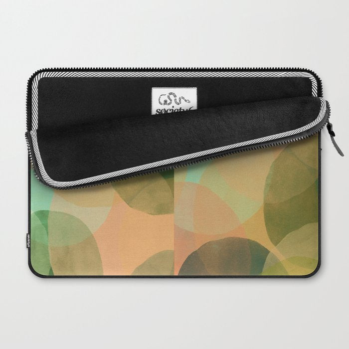 Modern Abstract Art Print - Organic Abstract #10 Laptop Sleeve Gallery Image 2