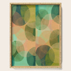 Modern Abstract Art Print - Organic Abstract #10 Serving Tray Gallery Image 1