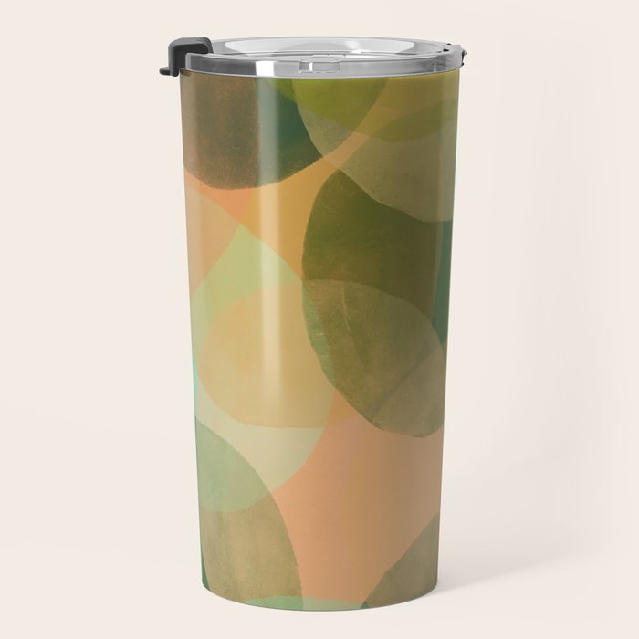 Modern Abstract Art Print - Organic Abstract #10 Travel Mug Gallery Image 3