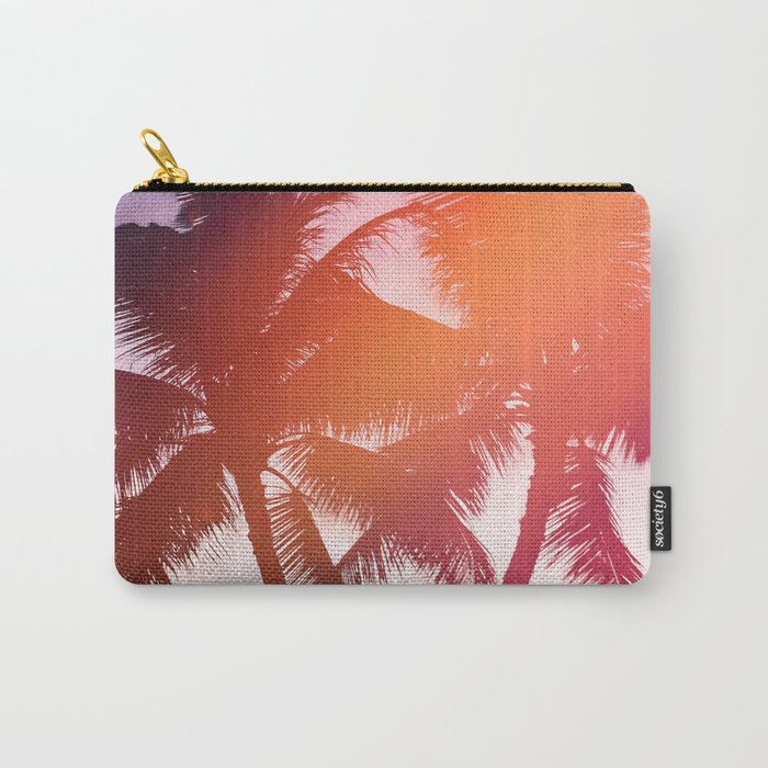 Aloha palms Carry All Pouch Gallery Image 1