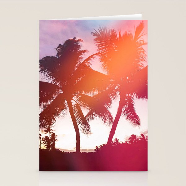 Aloha palms Stationery Card Gallery Image 2
