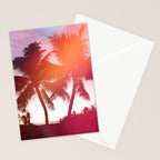 Aloha palms Stationery Card Gallery Image 2