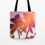Aloha palms Tote Bag Gallery Image 1