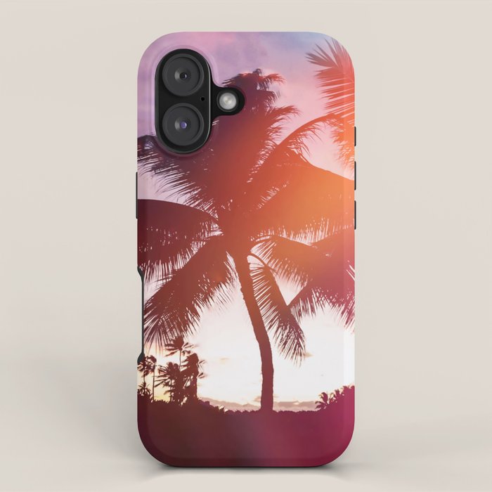Aloha palms iPhone Case Gallery Image 1