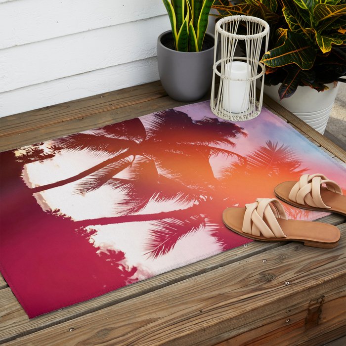Aloha palms Outdoor Rug Gallery Image 2