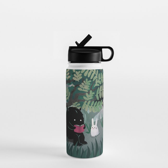 Another Quiet Spot (in Green) Water Bottle Gallery Image 1