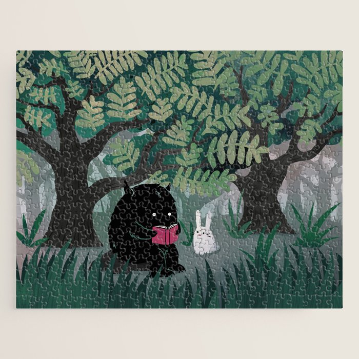 Another Quiet Spot (in Green) Jigsaw Puzzle Gallery Image 1