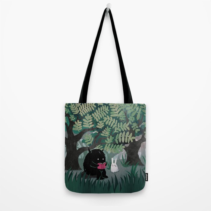 Another Quiet Spot (in Green) Tote Bag Gallery Image 2