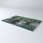 Another Quiet Spot (in Green) Rug Gallery Image 3