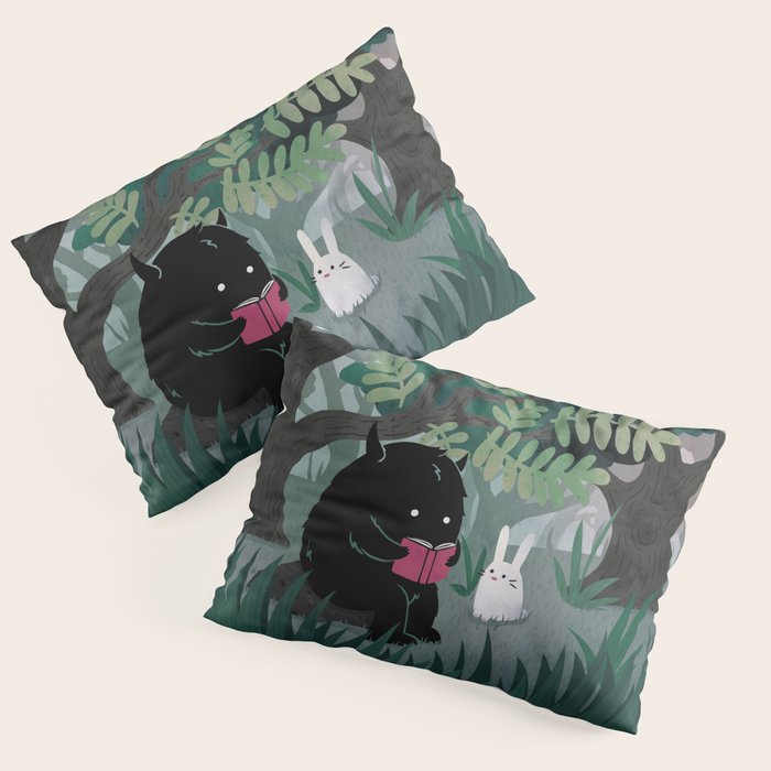 Another Quiet Spot (in Green) Pillow Sham Gallery Image 3