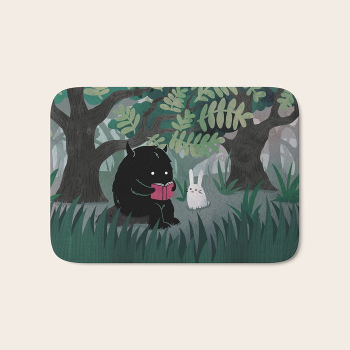 Another Quiet Spot (in Green) Bath Mat Gallery Image 1