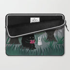 Another Quiet Spot (in Green) Laptop Sleeve Gallery Image 2