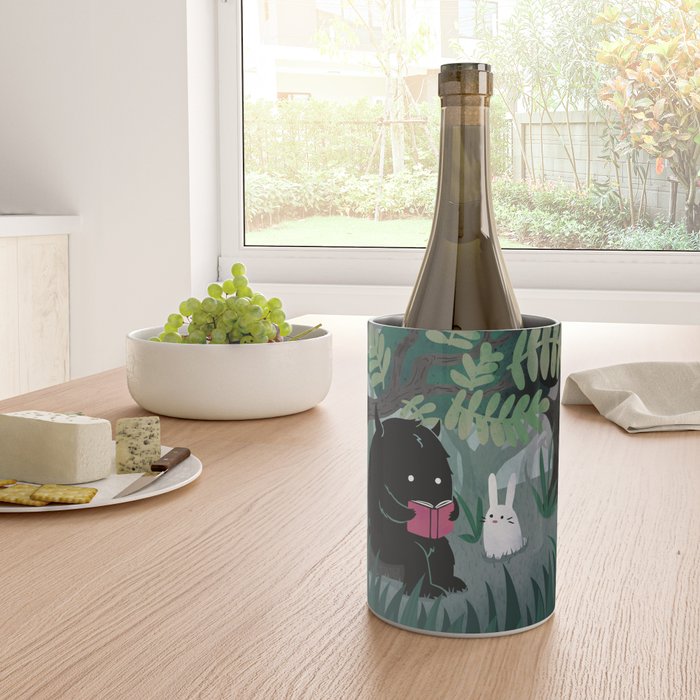 Another Quiet Spot (in Green) Wine Chiller Gallery Image 4