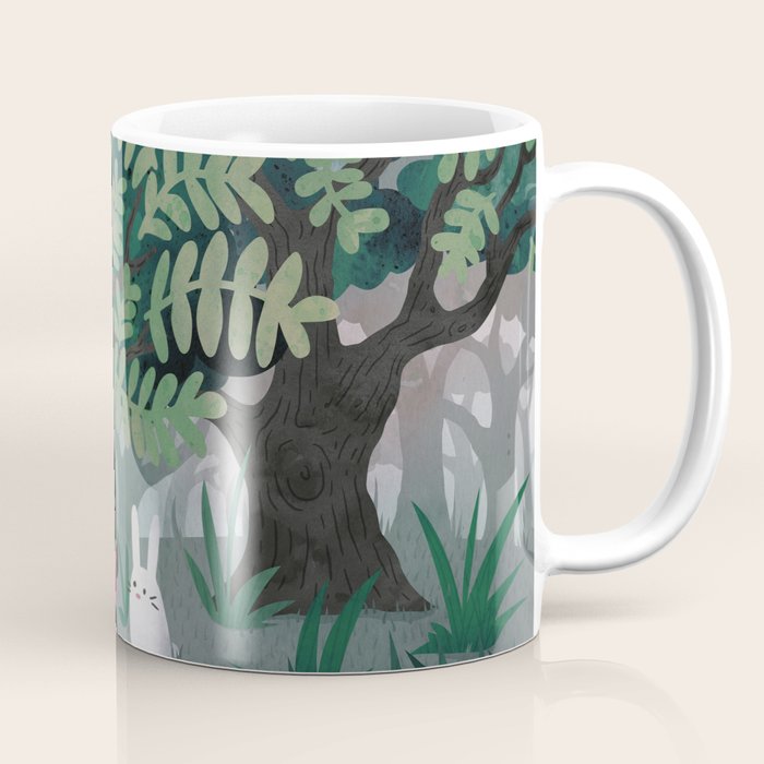 Another Quiet Spot (in Green) Coffee Mug Gallery Image 1