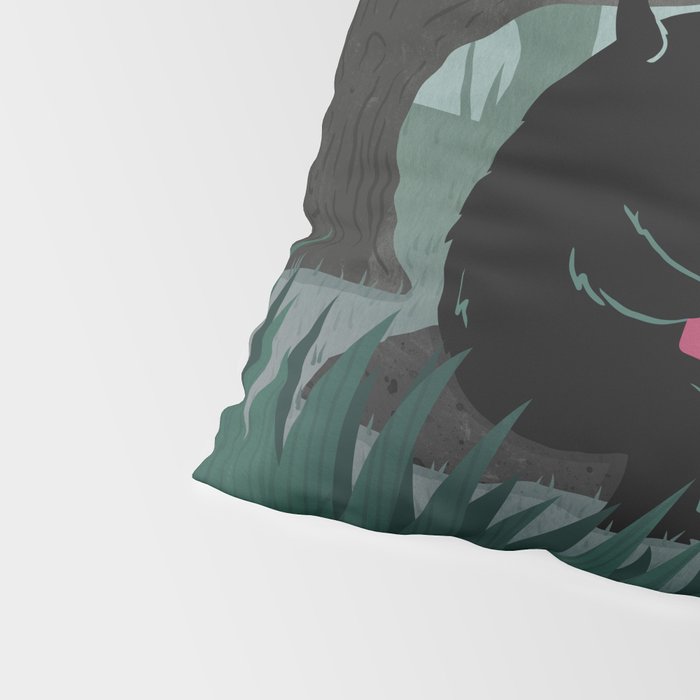 Another Quiet Spot (in Green) Pillow Sham Gallery Image 4