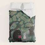 Another Quiet Spot (in Green) Comforter Gallery Image 6